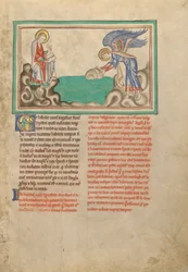 An Angel Casting a Millstone into the Sea